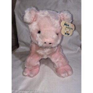 SKM Enterprises Pig Plush Stuffed Animal Toy Pink  Piggy Piglet Farm NWT